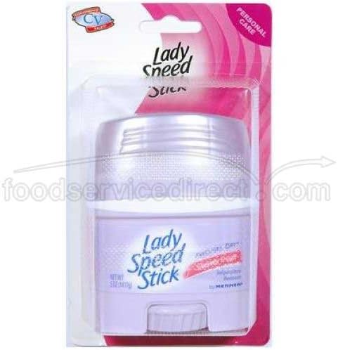 Convenience Valet Lady Speed Stick Deodorant, 0.35 Ounce - 6 per pack -- 12 packs per case.