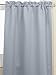 Lorraine Home Fashions Facets Room Darkening Blackout Tier Curtain Pair, 55 by 36-Inch, Blue