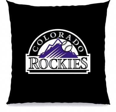 Buy Colorado Rockies Team Toss Pillow by Biederlack