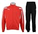 PUMA Herren Trainingsanzug PowerCat 5.10 Poly Suit, puma red-white, XL, 652120 01