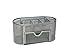 Design International Group Mesh Desk Organizer, Silver (28514)
