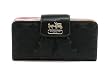 NEW AUTHENTIC COACH MADISON SIGNATURE OP ART CHECKBOOK WALLET 41986
