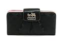 AUTHENTIC COACH MADISON OP ART CHECKBOOK WALLET 41986