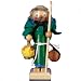 Kurt Adler Steinbach German Nutcracker Sherwood Forest Series, Mini Friar Tuck