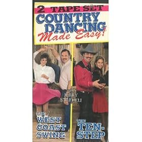 Country Dancing:West Coast/Ten-Step [VHS]