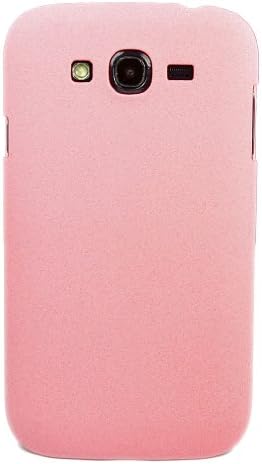 Matte Quicksand Hard Skin Case Cover for Samsung Galaxy Grand Duos i9080 i9082 Pink + 1 Gift
