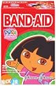 Band-Aid - Children's Adhesive Bandages, Assorted Sizes, Dora the Explorer 25 ea