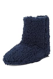 Faux Fur Boot Slippers