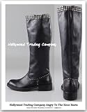 【Hollywood Trading Company】【ハリウッドトレーディングカンパニー】Angry To The Knee Bootsニーハイスタッズブーツ【予約商品s】