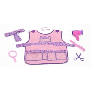 Melissa and Doug Hair Stylist Costume Role Play Set by Melissa & Doug