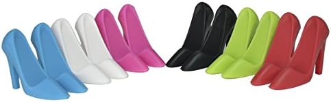 Deepfox Creative Silincon High Heel Phone Stand for Kinds of Cellphone Pad(pack of 6)