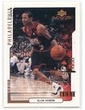 2000-01 Upper Deck MVP 125 Allen Iverson 76ers(Basketball Cards)