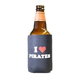 I Heart Pirates Beverage Koozie