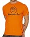 Was guckst Du!? Kult Shirt T-Shirt Orange, XXL