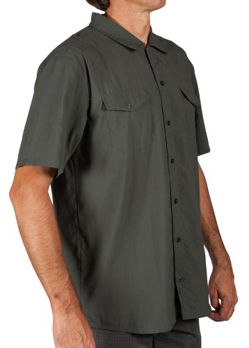 Zoic Men's Nirvana Commuter Cycling Shirt, Graphite, Large On Sale