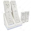 WII REMOTE DUAL BATTERY CHARGER + 2 BATTERIES