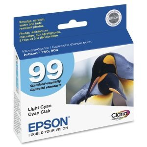 Epson 837 ink Color Multipack Ink Inkjet Genuine Cartridges 98/99 with Black, Cyan, Magenta, Yellow, Light Cyan, and Light Magenta for the Epson Artisan 837 Printer Includes: T098120, T099220 T099320, T099420, T099520, T099620