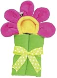 Mullins Square Tubbie Hooded Towel - Pink Flower