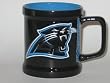 CAROLINA PANTHERS Ceramic Sculpted (2 ounce) SHOT MUG