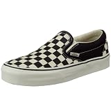 Vans Unisex Classic Slip-On Skateboarding Shoe black/fog (Checkerboard) VEYEBF4 11 UK