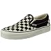 Vans Unisex Classic Slip-On  black/fog (Checkerboard) VEYEBF4 8.5 UK