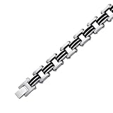 Stainless Steel Mens Bracelet - 8.5 Inch