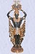 Cleopatra Nubian servant statue Altar Candleholder New candlestick candle stick (The Digital Angel)