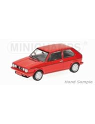 VW Golf I GTI Pirelli, red , 1983, Model Car, Ready-made, Minichamps 1:43