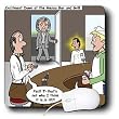 Londons Times Famous People Places Books Cartoons - Albert Einstein and the Mensa Bar and Grill - Mouse Pads