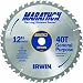 Irwin 14080 Marathon Carbide Tipped Circular Saw Blade