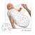 Kiddopotamus SwaddleMe Cotton Knit Adjustable Infant Wrap (All Aboard - Small)