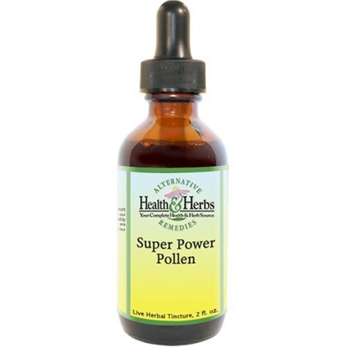 Alternative Health & Herbs Remedies Super Power Pollen 2 Ounces (Pack of 2) by Alternative Health & Herbs Remedies