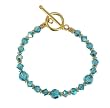 Gold Aqua Basic Bracelet