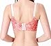SIIkWorld Women'S Deep-V Push Up Plunge Underwire Brassiere Lace-Trim Bra