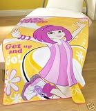 STEPHANIE LAZY TOWN PINK FLEECE 125 X 150 BRAND NEW