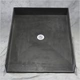 IMAGE OF Tile Redi 4837CBF-PVC Shower Pan 48x37 Barrier Free Shower Pan With Integrated Center PVC Drain