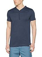 Jeep Camiseta Manga Corta O100300 (Azul Oscuro)