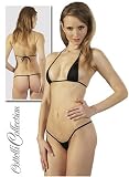Microbikini schwarz S-L