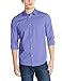 Calvin Klein Men's Mini Check Poplin Long Sleeve Woven Shirt