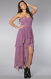 IMAGE OF *NYC Boutique The Danielle Dress in Dark Rose,Dresses for Women, Large,Purple