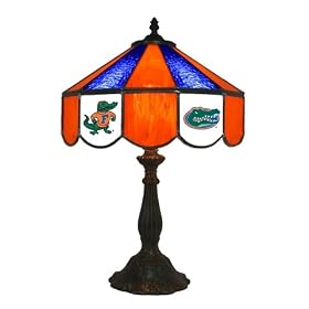 Stained Glass Table Lamp 14 University of Florida Gators