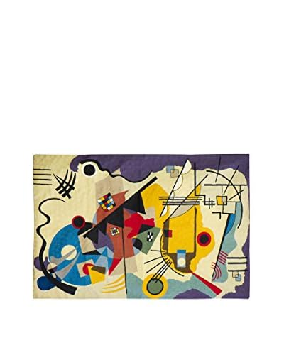 Jute & Co Tappeto Ricamato A Mano Multicolore 120×180 cm