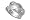 14K White Gold Hand-Crafted Matte-Finish Designer Ring, Enhanced with White Gold Bezel Set Diamonds., 5