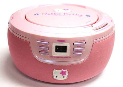 Hello Kitty Portable CD Stereo System HK23