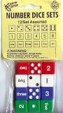 NUMBER DICE SET