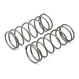 Hot Bodies Big Bore Shock Spring, Gray (2): D8 by Hot Bodies