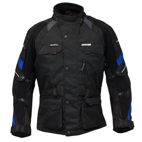 Roleff RO 522 Gr. XXL Kodrajacke Orkan, schwarz / blau Preisvergleich
