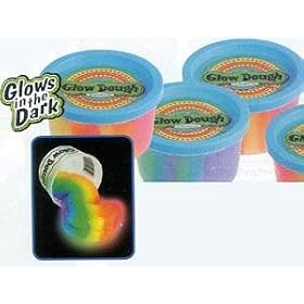 RAINBOW GLOW DOUGH by Toysmith