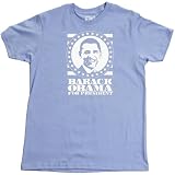 Barack Obama For President T-Shirt (White Print)