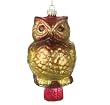 Colorful Glass Owl Ornament Midwest